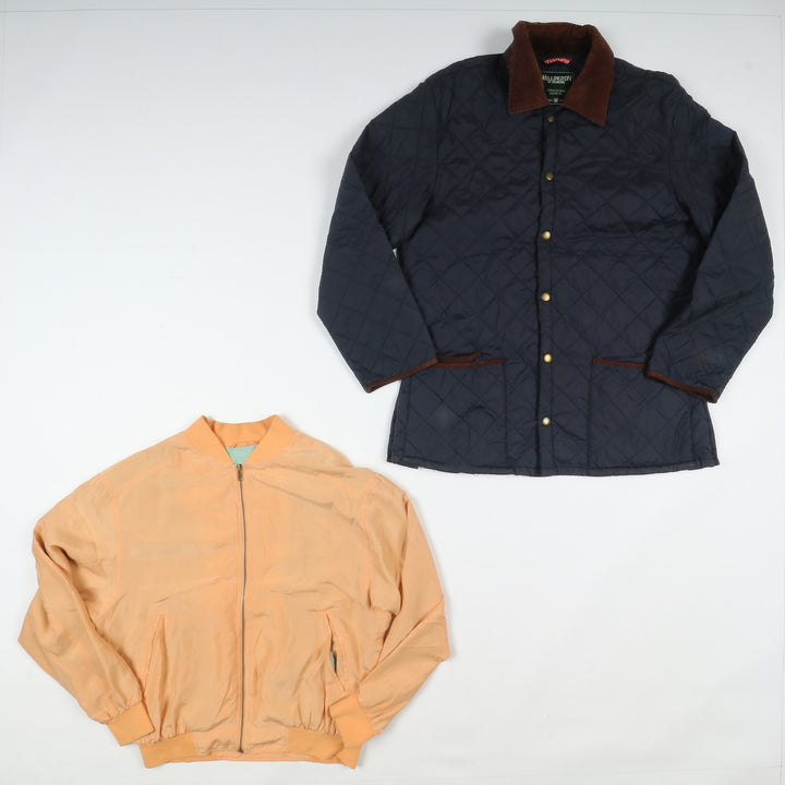 Giacche vintage no brand Uomo e Donna 20 pz stock giubbini