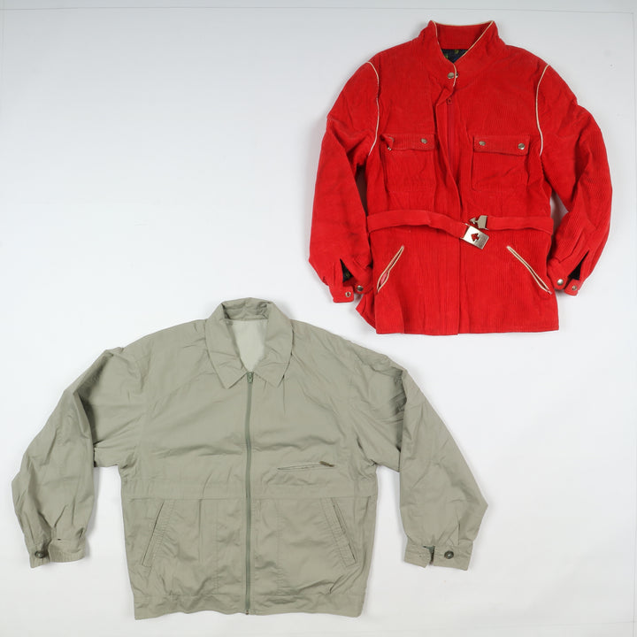 Giacche vintage no brand Uomo e Donna 20 pz stock giubbini