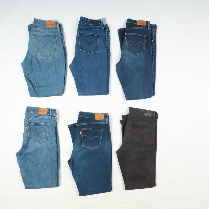 Levi's donna Skinny fit lotto da 37pz Levis vintage jeans