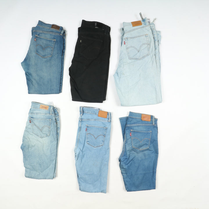 Levi's donna Skinny fit lotto da 37pz Levis vintage jeans