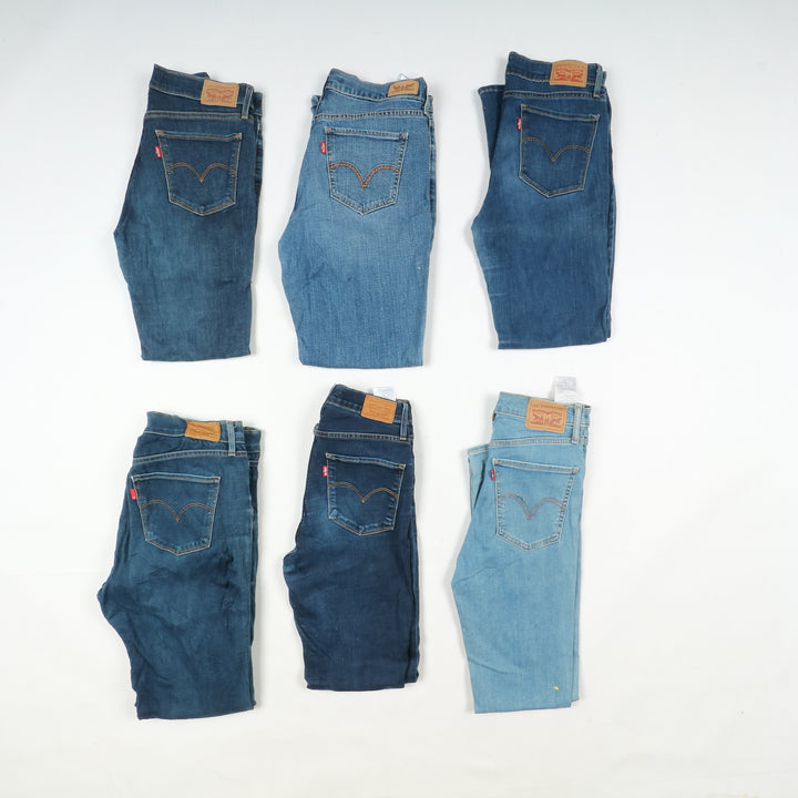 Levi's donna Skinny fit lotto da 37pz Levis vintage jeans