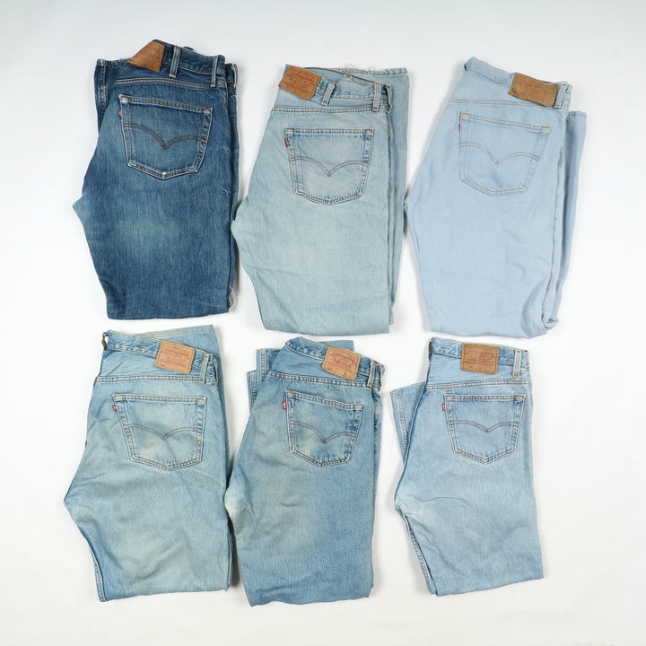 Levi's Made in USA anni 80 lotto da 37pz Levis vintage jeans