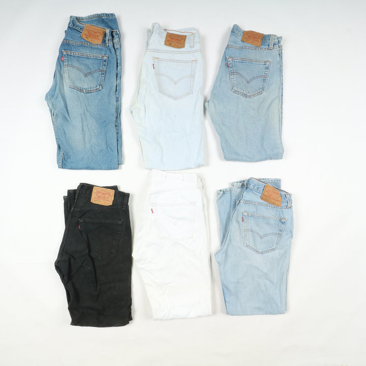 Levi's Made in USA anni 80 lotto da 37pz Levis vintage jeans