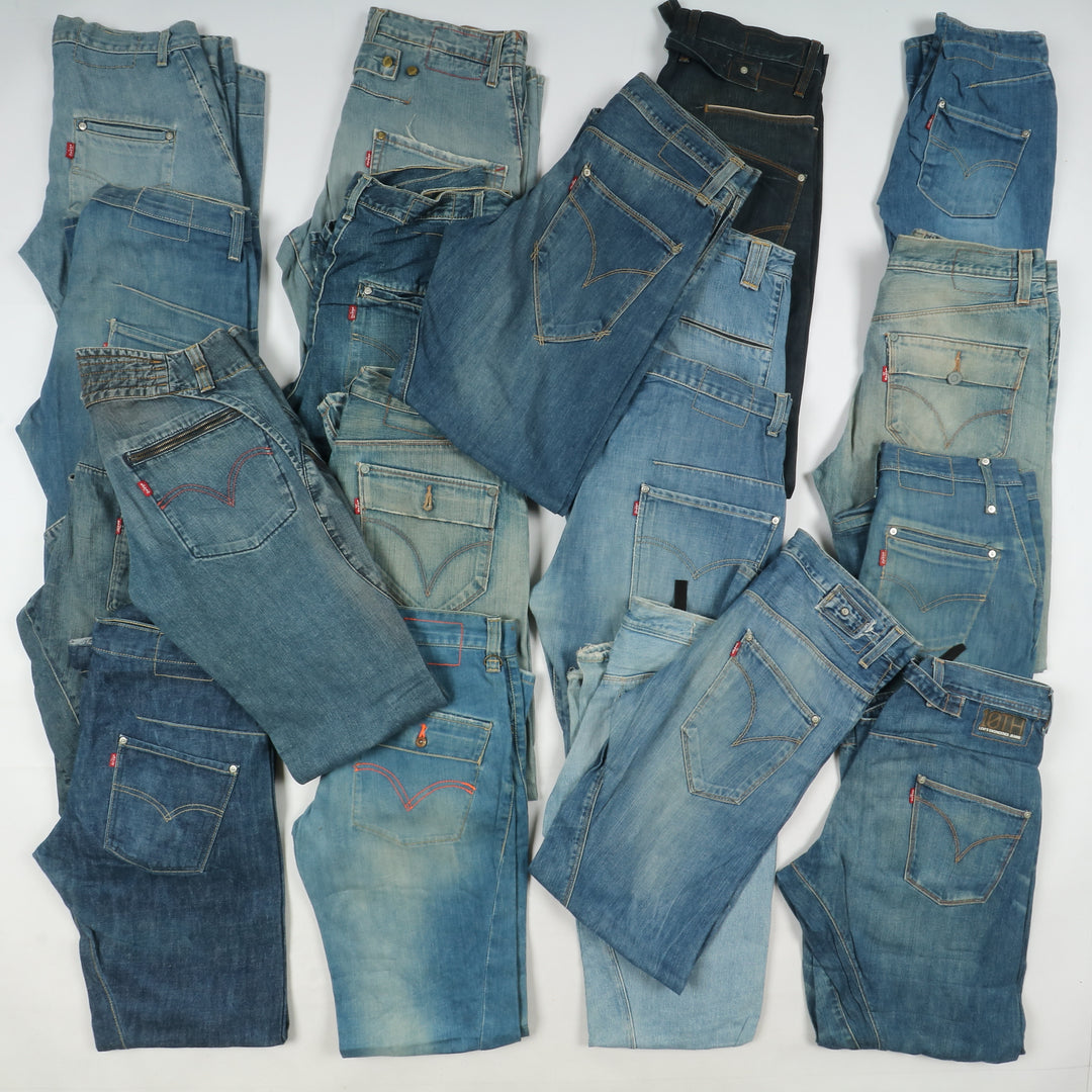 Levi's Engineered anni 2000 Box 40pz Donna y2k Levis jeans twister antiform