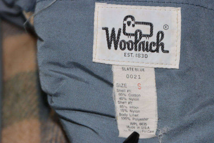 Woolrich made in USA Gilet double Face Taglia S