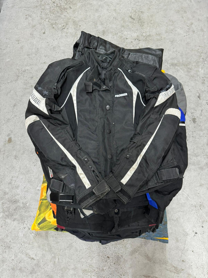 Giacche e pantaloni da moto box da 33 pz uomo e donna Vintage Touring ADV