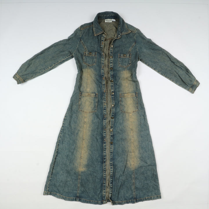 Trench e vistiti in jeans denim vintage uomo donna 9pz