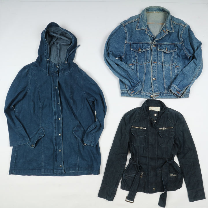 Giacche e Trench jeans vintage uomo donna 15pz anni 80/90/2000