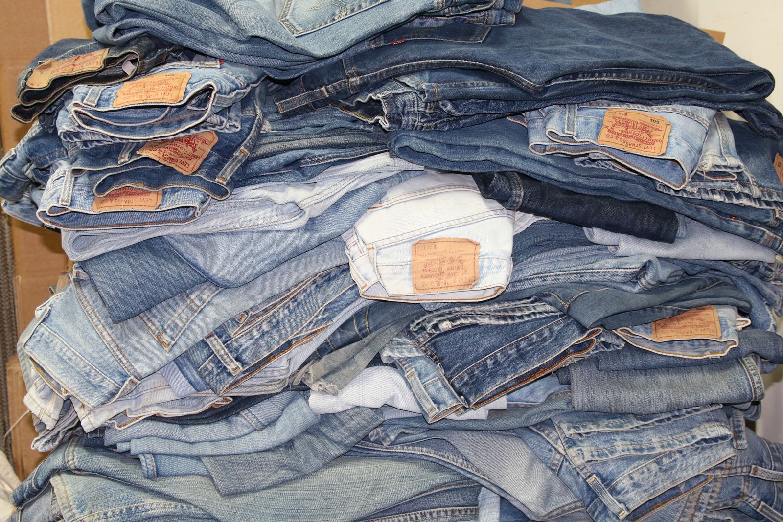 501 Vintage Clothing Levis 501 Usati Levi's 501 Jeans Stock Lotto