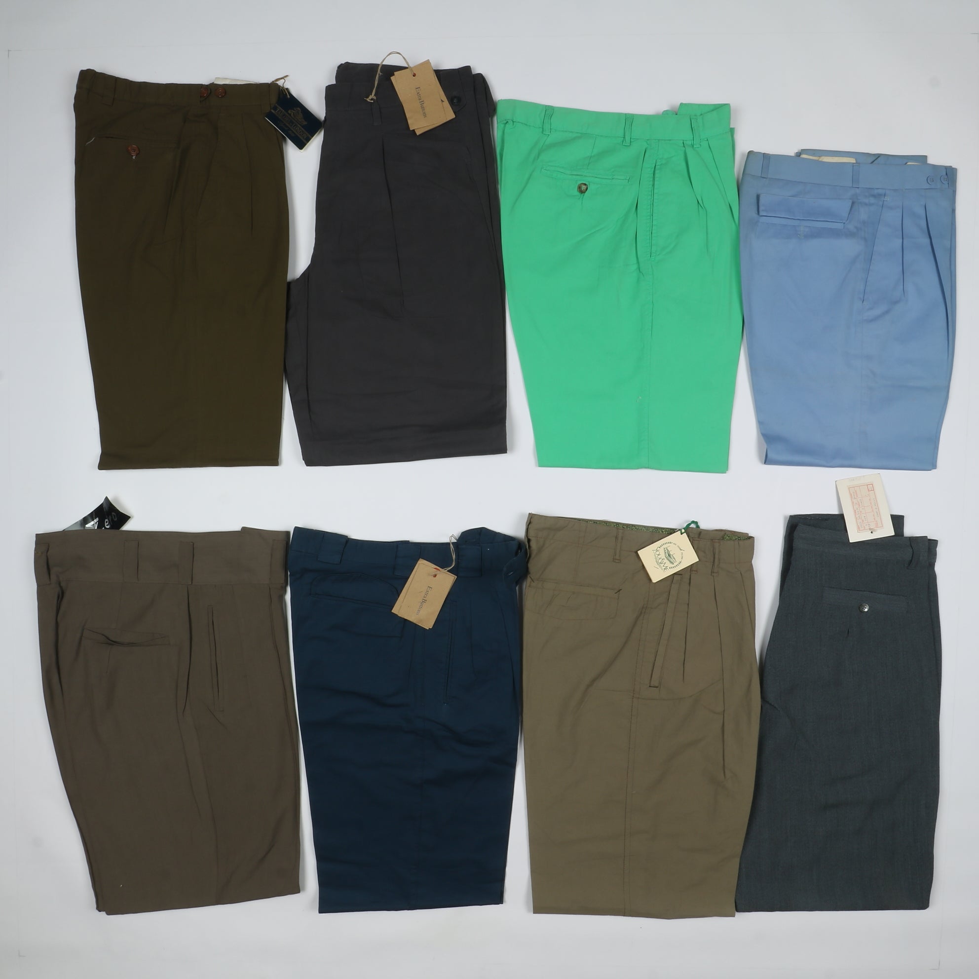 Tazzio Chino Pantaloncini Da Uomo Cachi – Slim Fit In Cotone Ed Elastan (Taglia 42W)