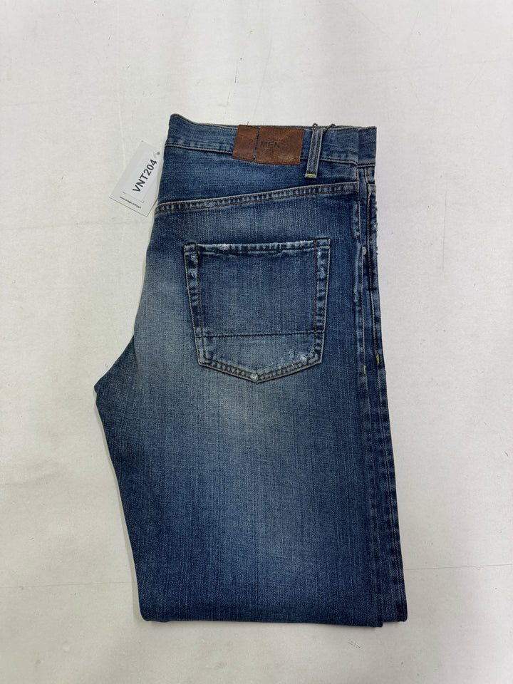 2Men New Japan jeans W34 cimosa red line nuovo Deadstock
