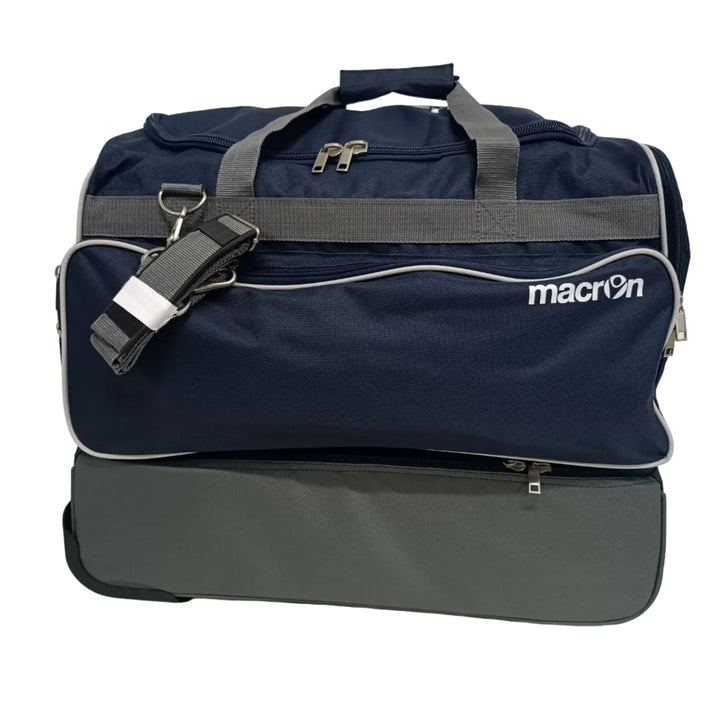 Macron trolley sportivo blu navy misure 60x36x50