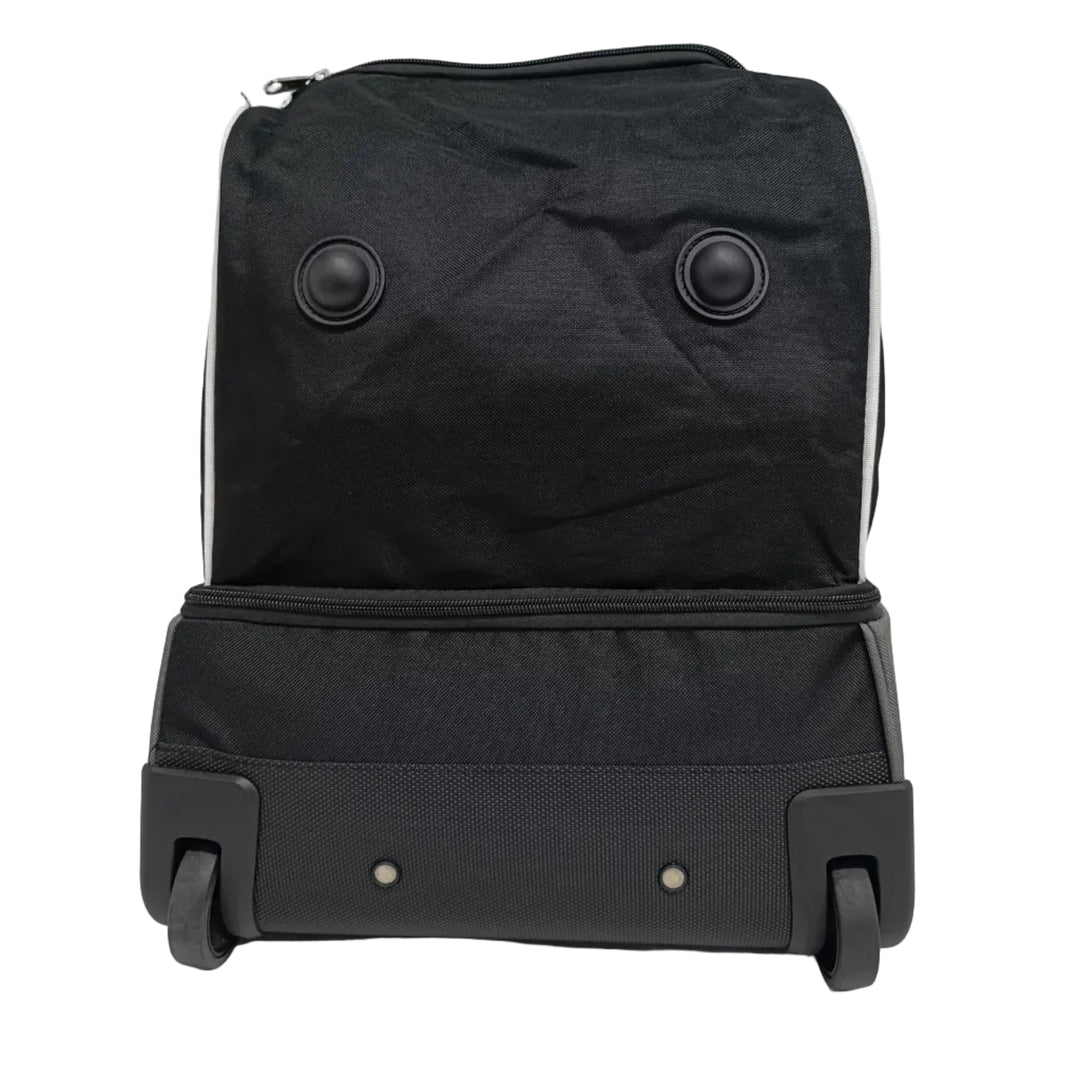 Macron trolley sportivo nero misure 60x36x45