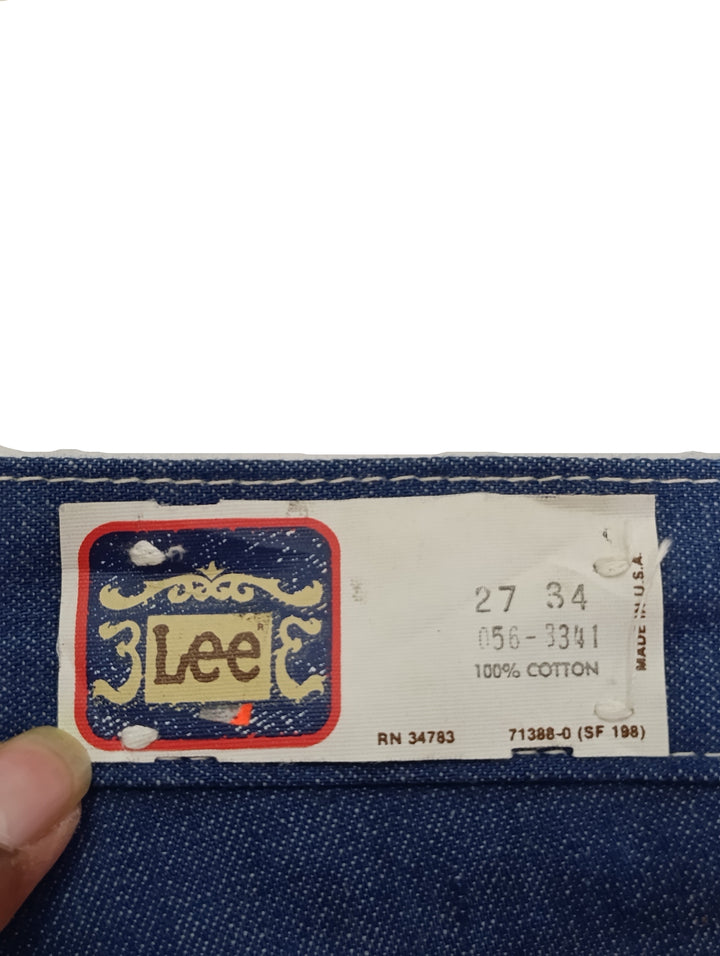 Lee Work Pant jeans W27 L34 Made in USA nuovo deadstock