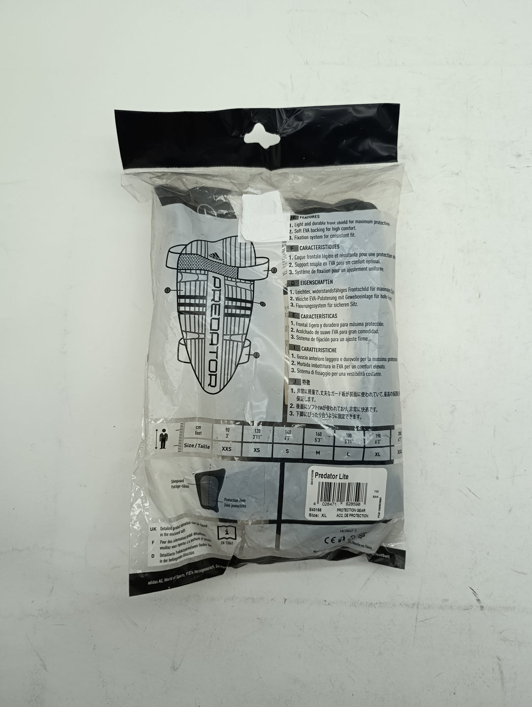 Parastinchi Adidas Preoator taglia XL