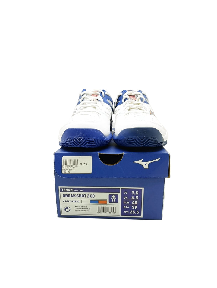 Mizuno Breakshot 2cc nuove scarpe Eur 40 US 7.5 UK 6.5