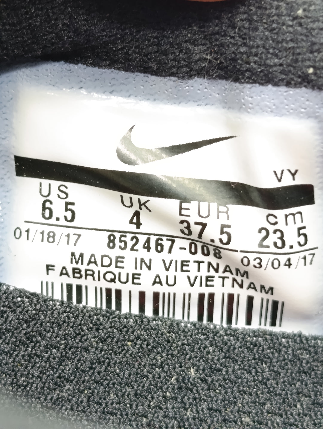 Nike Flex Supreme TR5 scarpe Nuove Running Eur 37.5 US 6.5 UK 4