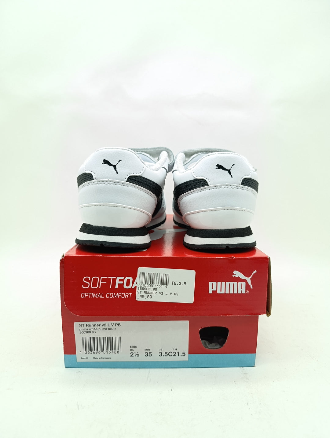 Puma ST Runner V2 scarpe nuove Bambino Eur 35 US 3.5 UK 2.5