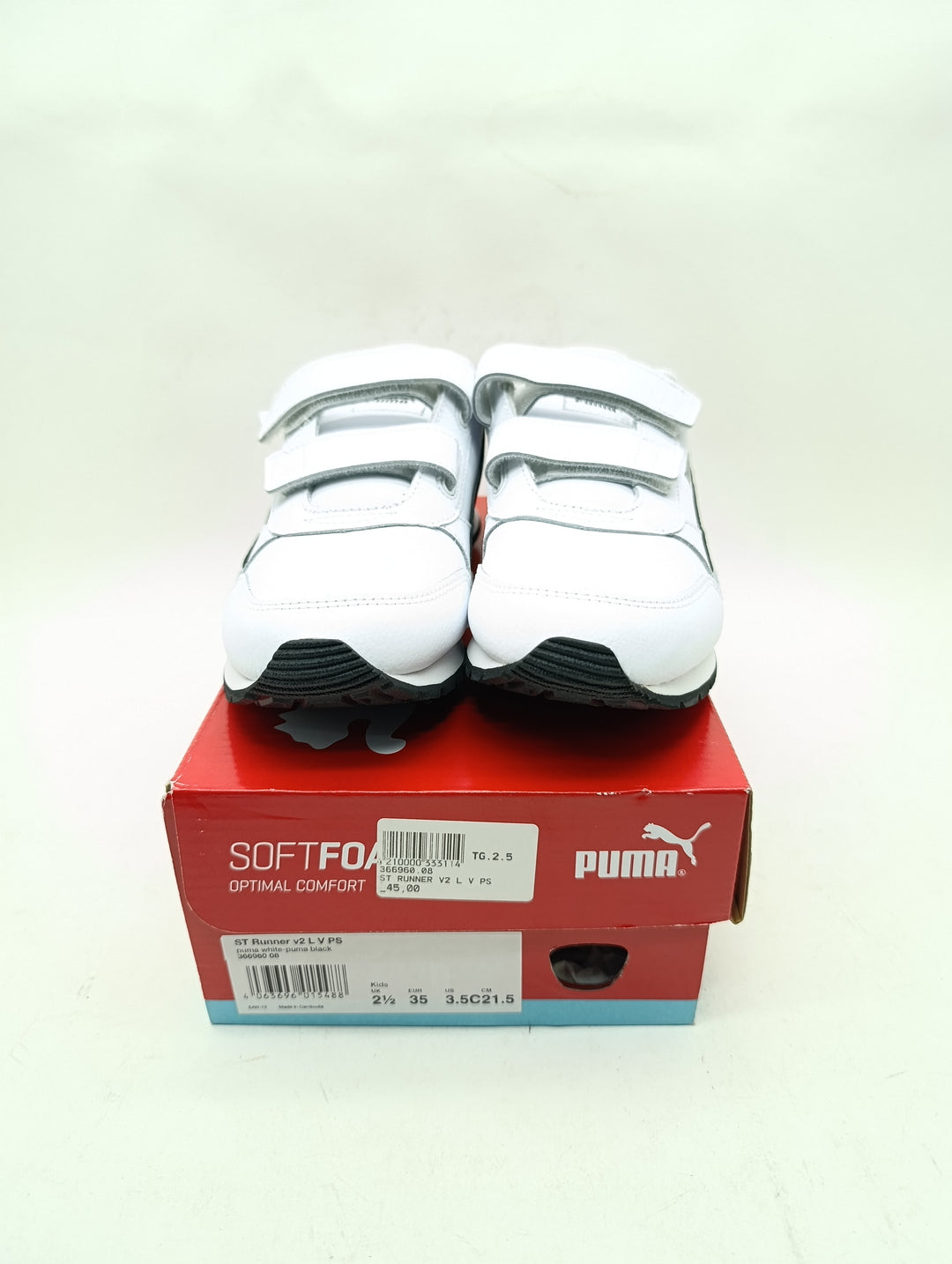 Puma ST Runner V2 scarpe nuove Bambino Eur 35 US 3.5 UK 2.5