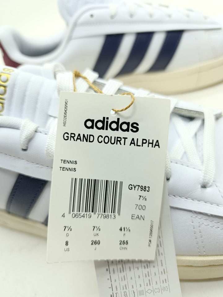 Adidas Grand Court Alpha scarpe nuove Eur 45.5 US 8 UK 7.5