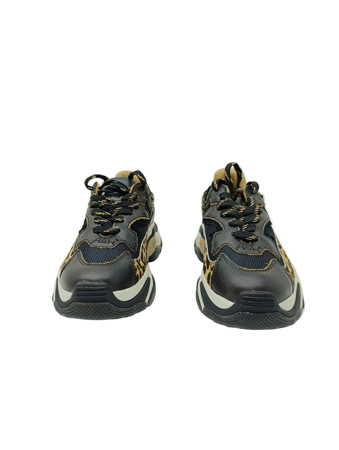 ASH sneakers maculate leopardate donna numero 36 nuovo deadstock