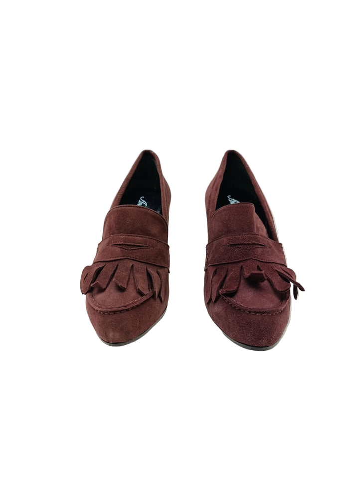 Anna F. tronchetto donna numero 38 vero cuoio nuove deadstock