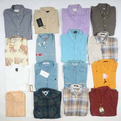 Stock camicie nuove Steve Alan, Fred Perry, Broke, Replay.... 93pz deadstock