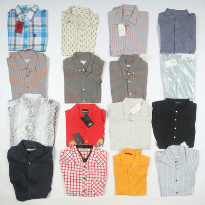 Stock camicie nuove Steve Alan, Fred Perry, Broke, Replay.... 93pz deadstock