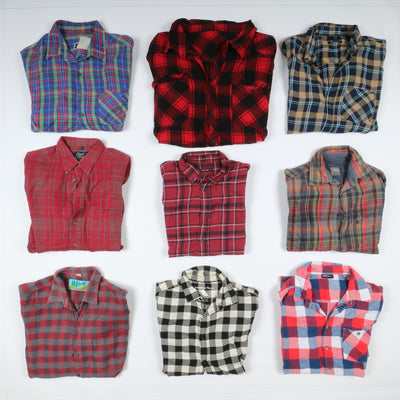 Camicie a quadri, Flanella e Pilei Stock da 23pz flanella