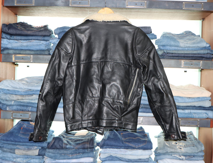 Dainese giacca da moto vintage in pelle made in Italy taglia 48