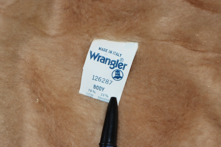 Wrangler Blue Bell giacca in velluto beige taglia L nuovo deadstock