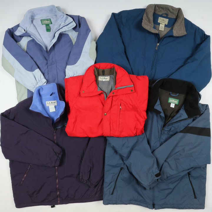L.L. Bean stock giubbini uomo e donna box da 9pz vintage