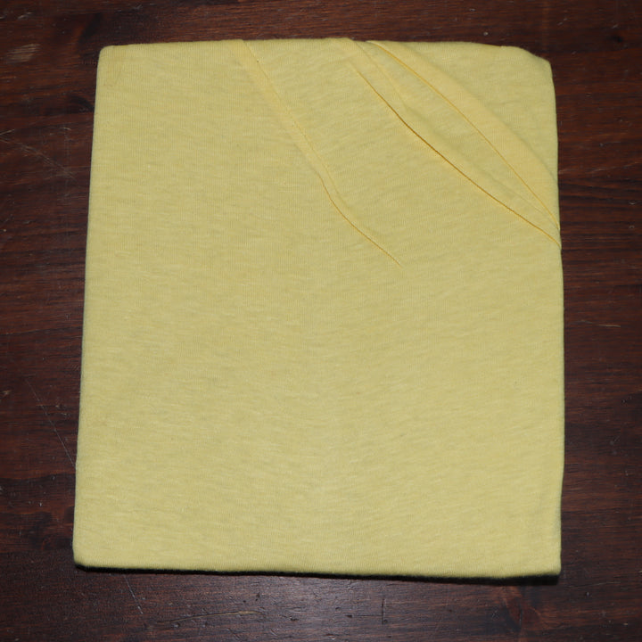 Fruit Of The Loom made in USA T-shirt Taglia S vintage mezza manica nuova deadstock