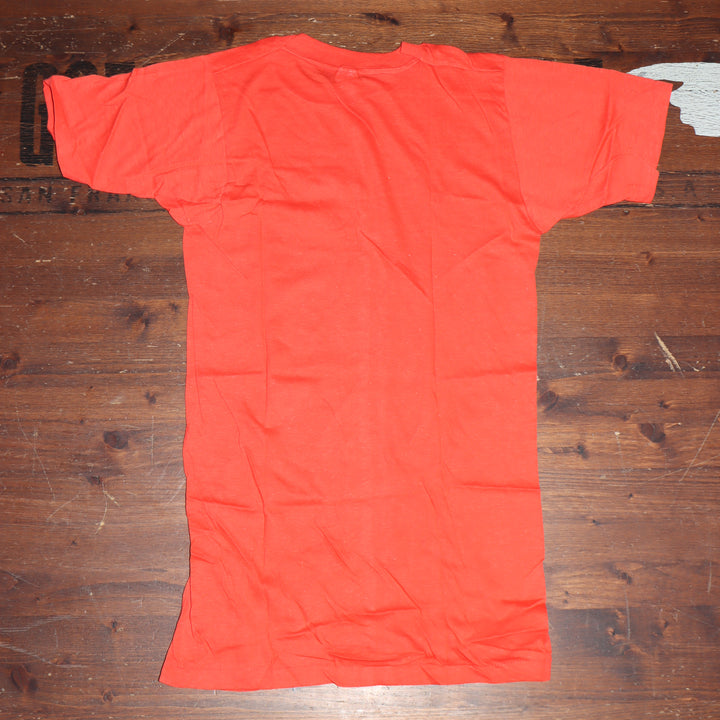 Fruit Of The Loom made in USA T-shirt Taglia S vintage mezza manica nuova deadstock
