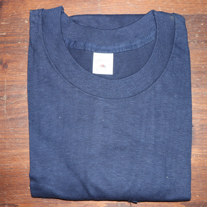 Fruit Of The Loom made in USA T-shirt Taglia M vintage mezza manica nuova deadstock