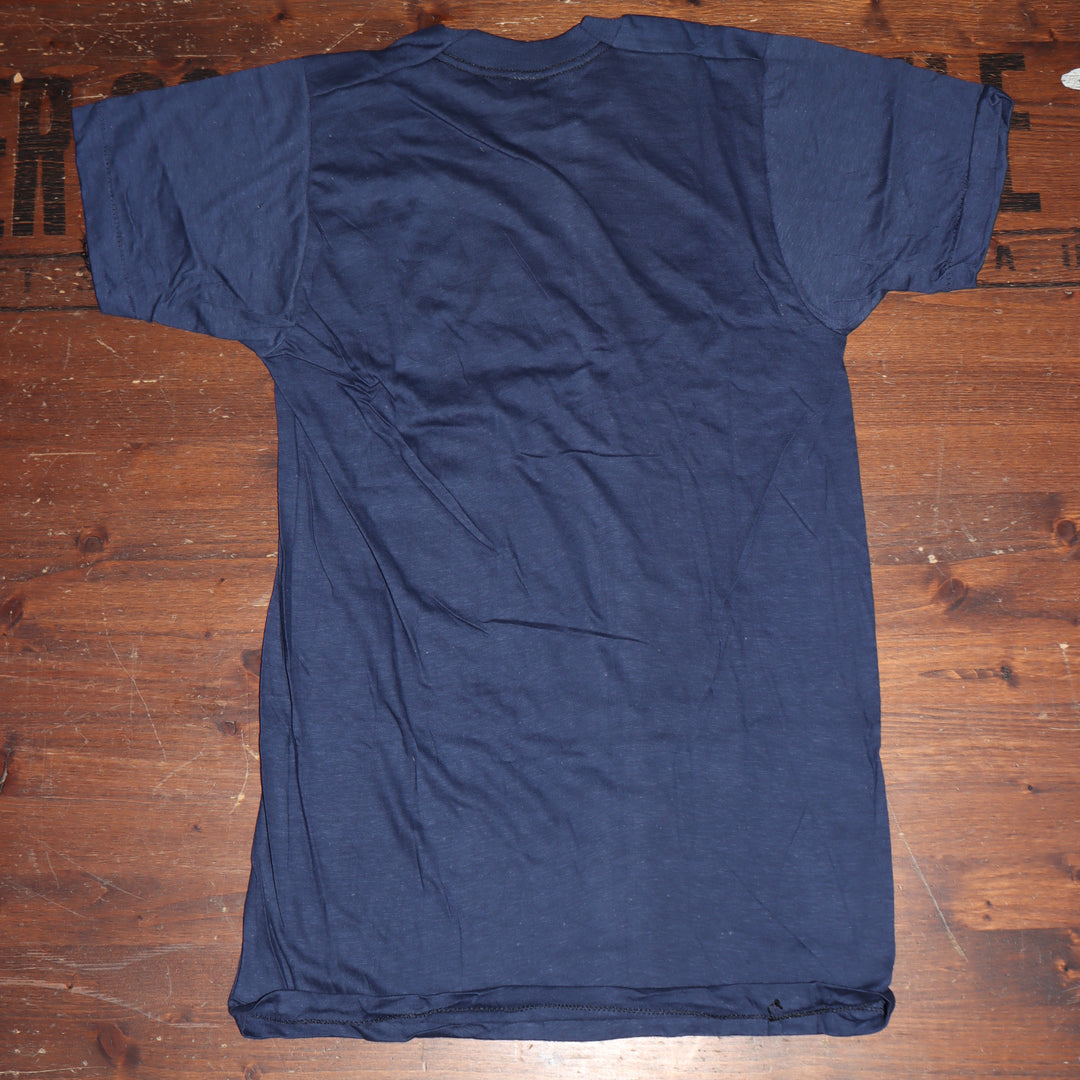 Fruit Of The Loom made in USA T-shirt Taglia M vintage mezza manica nuova deadstock
