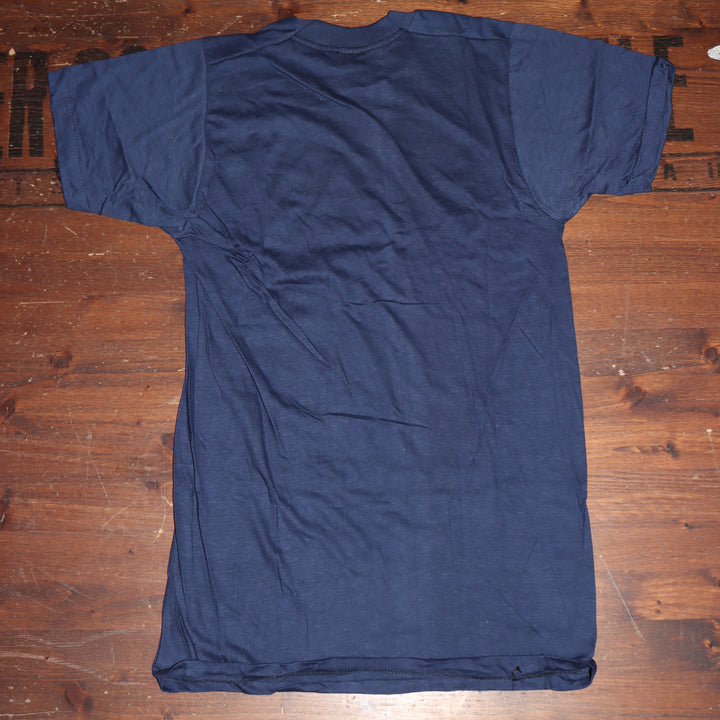Fruit Of The Loom made in USA T-shirt Taglia M vintage mezza manica nuova deadstock