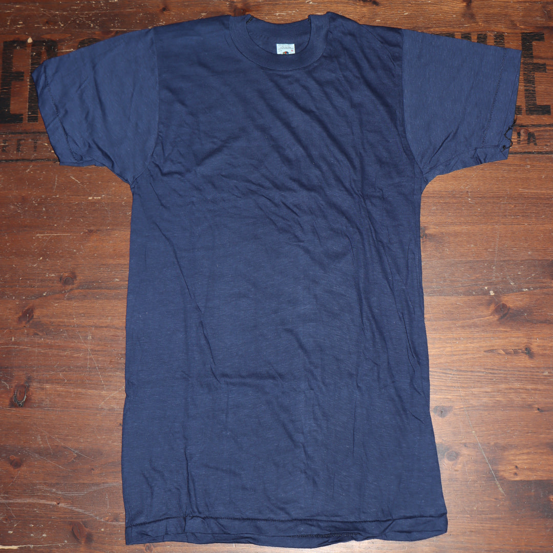 Fruit Of The Loom made in USA T-shirt Taglia M vintage mezza manica nuova deadstock
