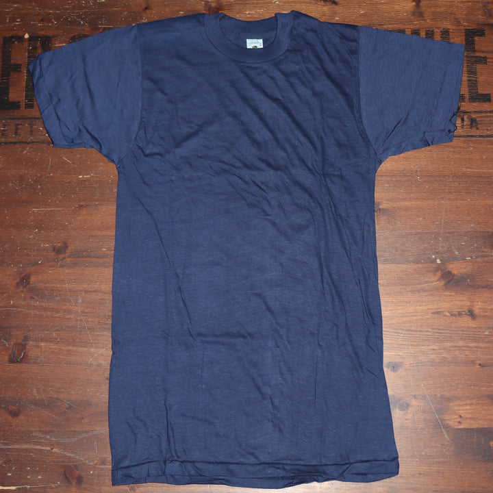 Fruit Of The Loom made in USA T-shirt Taglia M vintage mezza manica nuova deadstock
