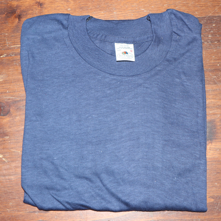 Fruit Of The Loom made in USA T-shirt Taglia M vintage mezza manica nuova deadstock