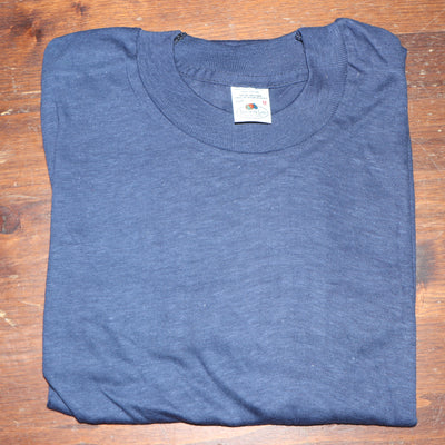 Fruit Of The Loom made in USA T-shirt Taglia M vintage mezza manica nuova deadstock