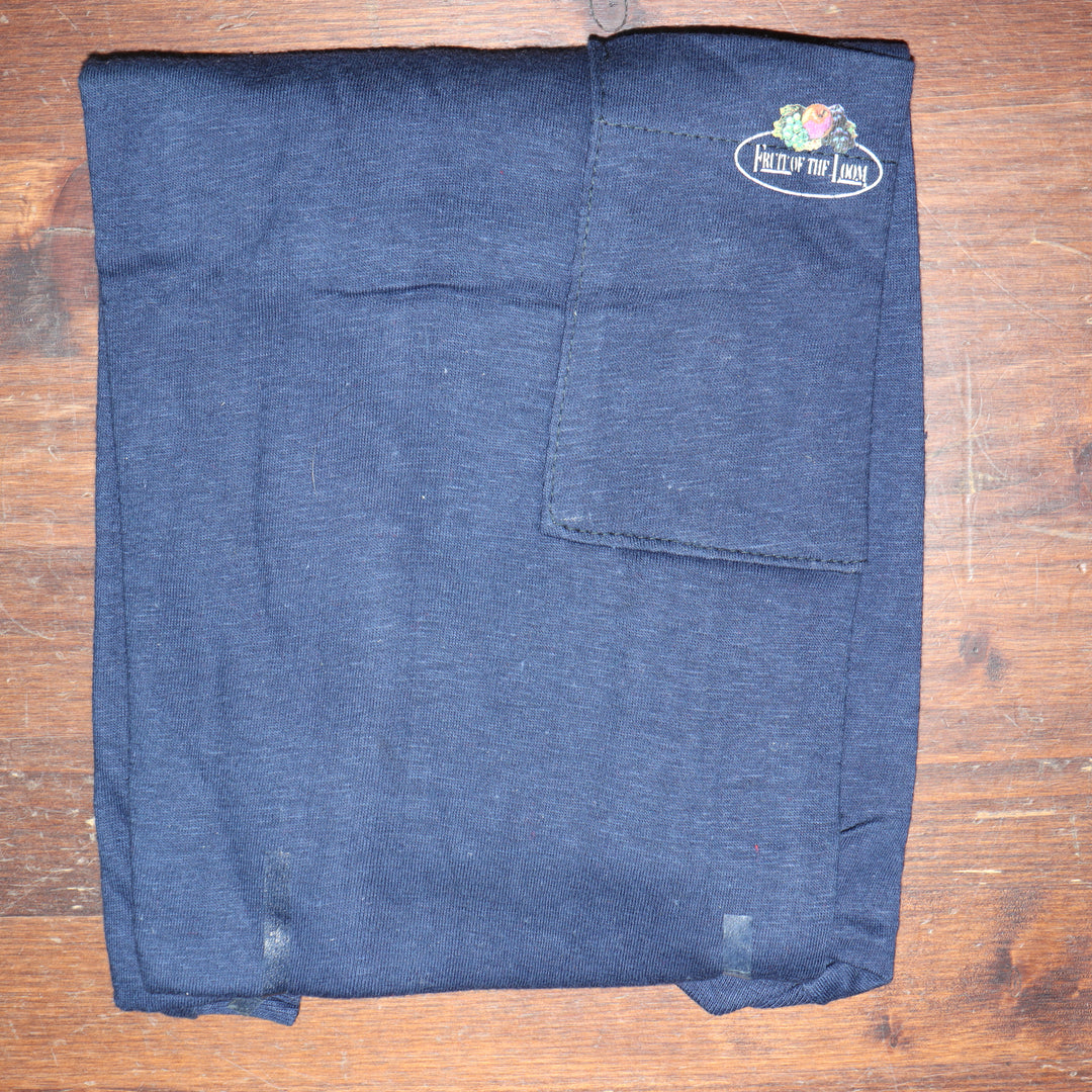 Fruit Of The Loom made in USA T-shirt Taglia M vintage mezza manica nuova deadstock