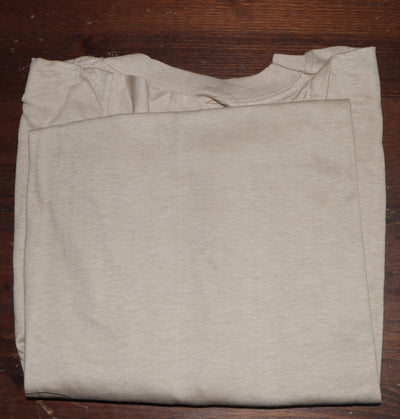 Fruit Of The Loom made in USA T-shirt Taglia L vintage mezza manica nuova deadstock