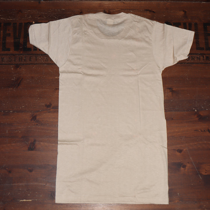 Fruit Of The Loom made in USA T-shirt Taglia S vintage mezza manica nuova deadstock