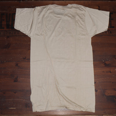 Fruit Of The Loom made in USA T-shirt Taglia L vintage mezza manica nuova deadstock
