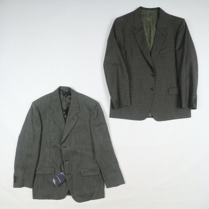 Stock 30pz Giacche eleganti invernali da uomo deadstock anni 2000 fondo di magazzino