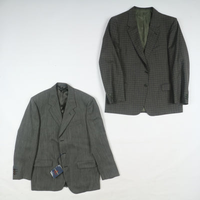 Stock 30pz Giacche eleganti invernali da uomo deadstock anni 2000 fondo di magazzino