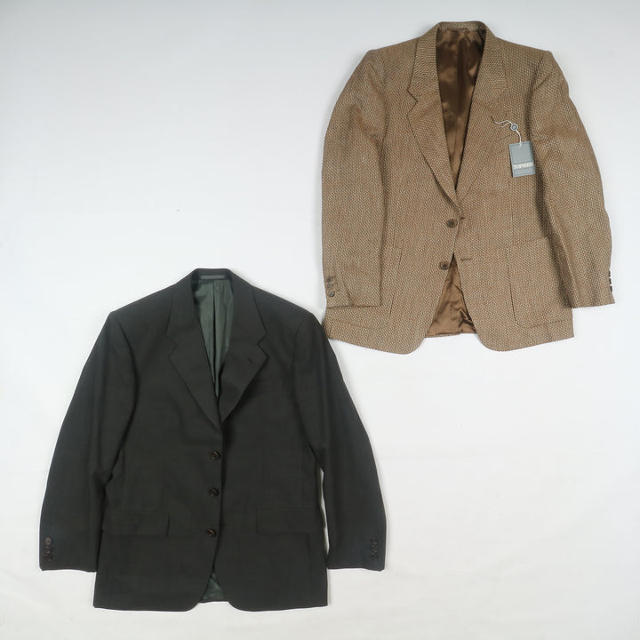 Stock 30pz Giacche eleganti invernali da uomo deadstock anni 2000 fondo di magazzino