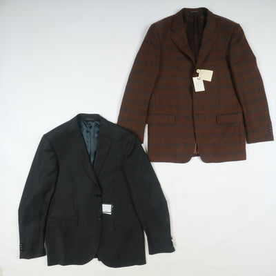 Stock 19pz Giacche eleganti invernali da uomo deadstock anni 2000 fondo di magazzino