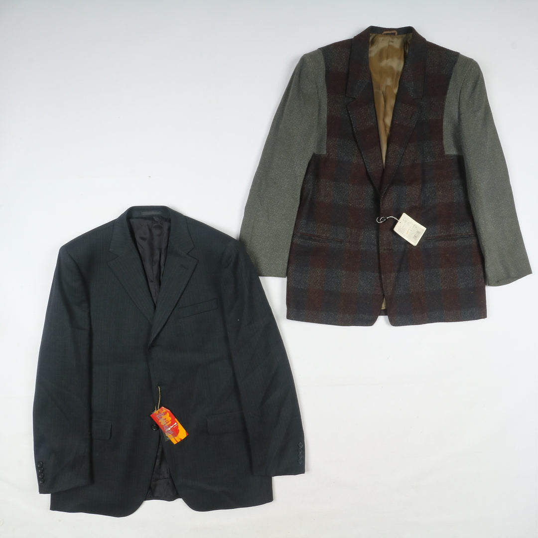 Stock 30pz Giacche eleganti invernali da uomo deadstock anni 2000 fondo di magazzino